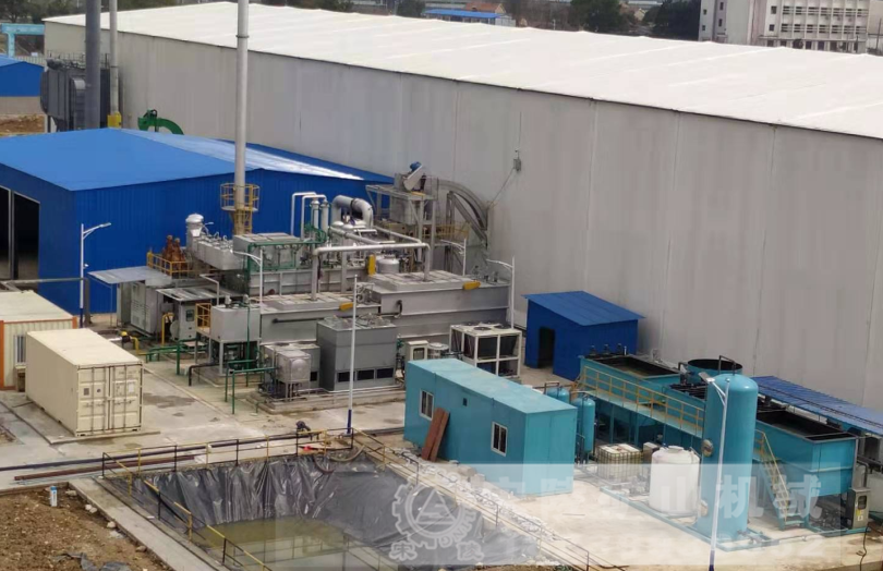 土壤修復(fù)設(shè)備現(xiàn)場(chǎng)